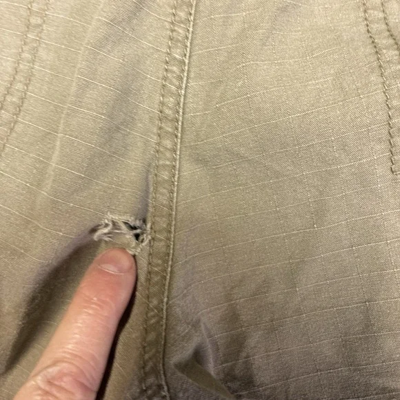 Columbia Pants Mens 36x30 Khaki Nylon Stretch Hiking Ripstop Quick Dry Utility - Picture 11 of 13